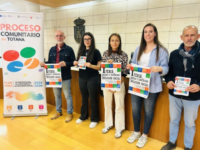 Totana acoge la I Feria de Empleo y Educación para la Inclusión Social