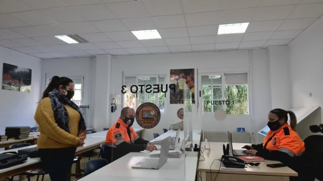 Se retoma la actividad del Cecovid con las tareas de rastreo en Totana a cargo de los voluntarios de Protección Civil de esta localidad