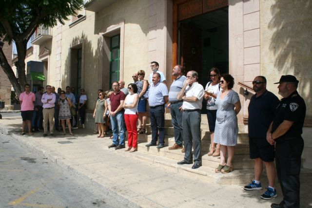 Totana conmemora el XX Aniversario del secuestro y asesinato de Miguel Ángel Blanco a manos de la banda terrorista ETA