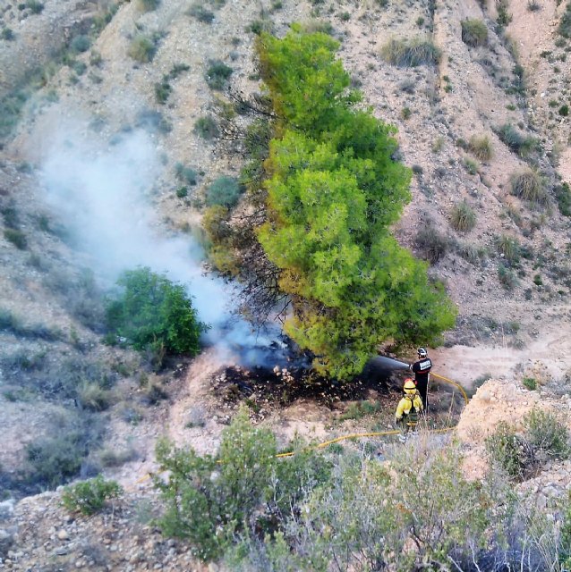 Imagen cedida por Bomberos del Consorcio