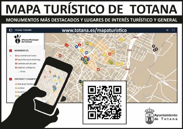 La Concejalía de Nuevas Tecnologías diseña una aplicación turística sobre servicios, lugares de interés e información general, entre otros, de Totana