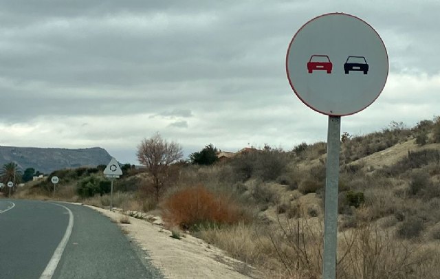 El deterioro de las señales de tráfico