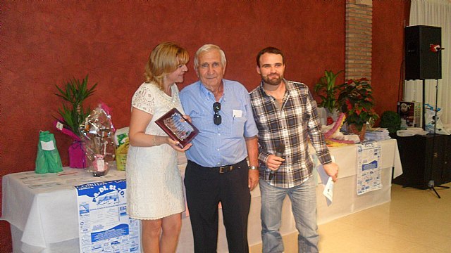 Momento de la entrega de la distinción de Socio de Honor de PADISITO el pasado octubre de 2013