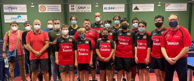 Este próximo fin de semana comienzan las ligas para 3 de los 5 equipos del club Totana TM