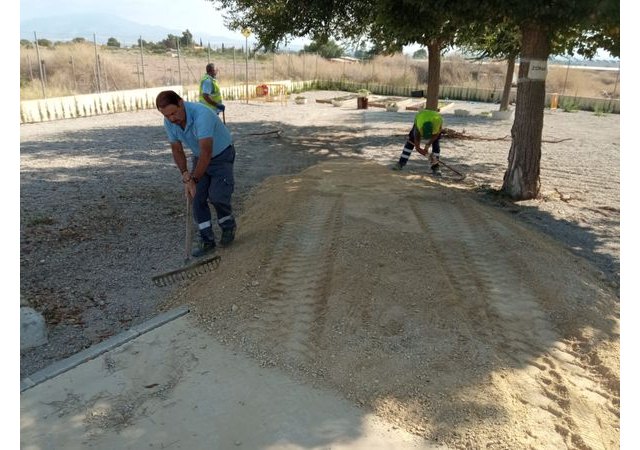 Brigada municipal: trabajos del 14 de octubre