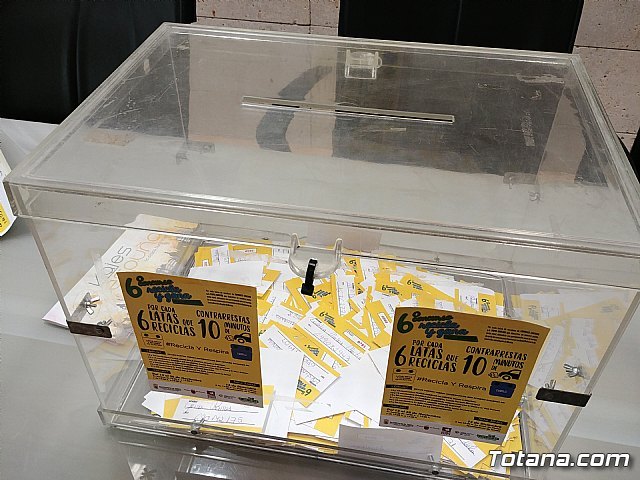 Aurora López Montiel gana el 6º Concurso “Recicla y Gana” para el fomento de la cultura de reciclaje en el municipio de Totana