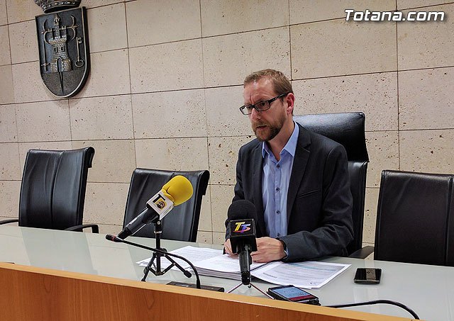 Rueda de prensa PSOE Totana sobre el PGOM de Totana