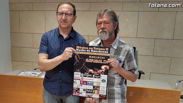 El espectáculo musical 'México en Totana II. Noche de rancheras' se celebrará el sábado 1 de julio