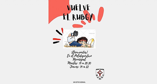 El Club de Rugby de Totana comienza los entrenamientos el próximo jueves 15 de septiembre
