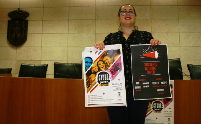 La Concejalía de Juventud organiza, con la colaboración de las asociaciones juveniles del municipio, el programa 'Octubre Joven' el próximo fin de semana del 19 al 21 de este mes