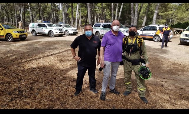 Jose María Sanchez Pascual. Jefe de Agrupación de Voluntarios de Protección Civil de Totana