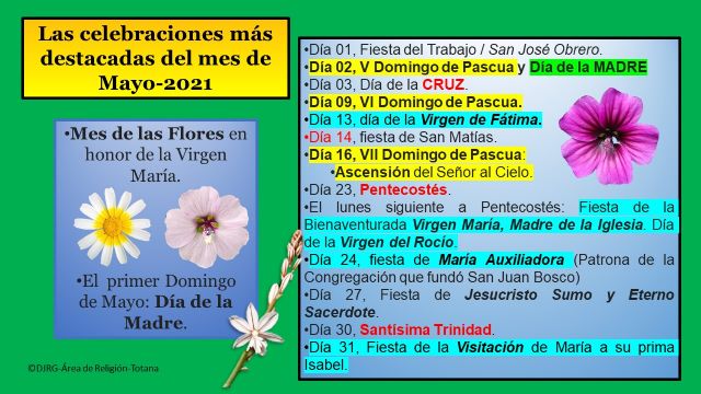 Celebración del Mes de las Flores en Totana