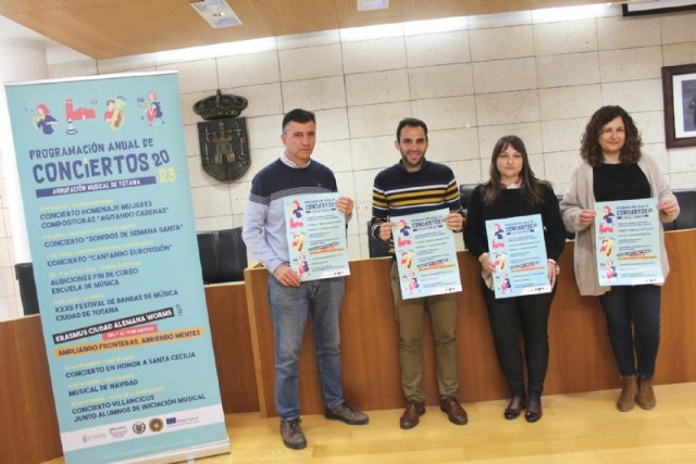 La Agrupación Musical de Totana presenta una ambiciosa programación de conciertos que se prolongará durante todo el año para dinamizar la cultura local