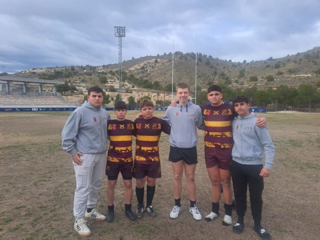 El club de rugby de Totana tercer clasificado en la 4° jornada de la liga sub-18