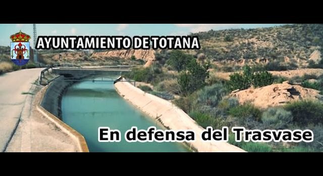 El Ayuntamiento de Totana, con el Trasvase Tajo-Segura