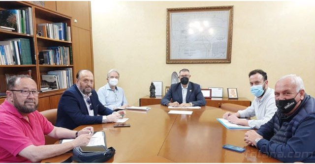 El Presidente de la CHS ha mantenido una reunión con la Comunidad de Regantes del Trasvase Tajo-Segura de Totana