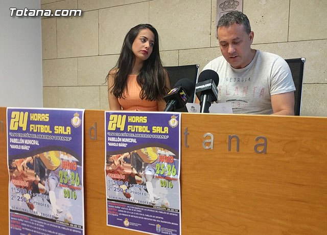 Las 24 horas de Fútbol-Sala se celebrarán el 25 y 26 de junio en el Pabellón de Deportes 'Manolo Ibáñez'