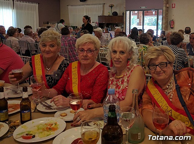 Comida de convivencia fin de temporada. Fiestas de Personas mayores 2018