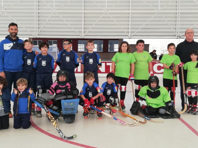 Debut del equipo Benjamín del Club Hockey Patines en la Liga de la Federación Valenciana