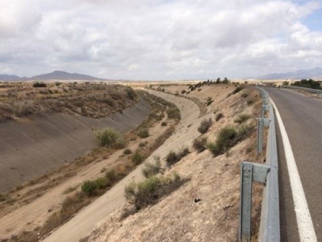El Ayuntamiento de Totana insta a la Confederación Hidrográfica del Segura al arreglo del Canal de El Paretón para evitar inundaciones