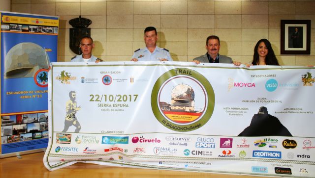 La III Carrera de Montaña “DRAGONChallenge” se celebra este próximo domingo, con dos pruebas de 17 y 32 kilómetros respectivamente, por los principales parajes de Sierra Espuña