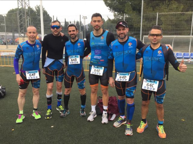 TOTANA TRIATHLÓN en el Campeonato Regional de Duatlón por Equipos celebrado en Archena