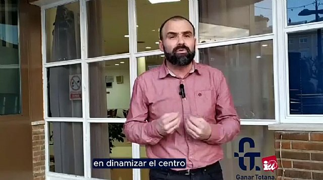 Ganar Totana reclama la reanudación urgente del servicio de bar - cafetería del centro de personas mayores