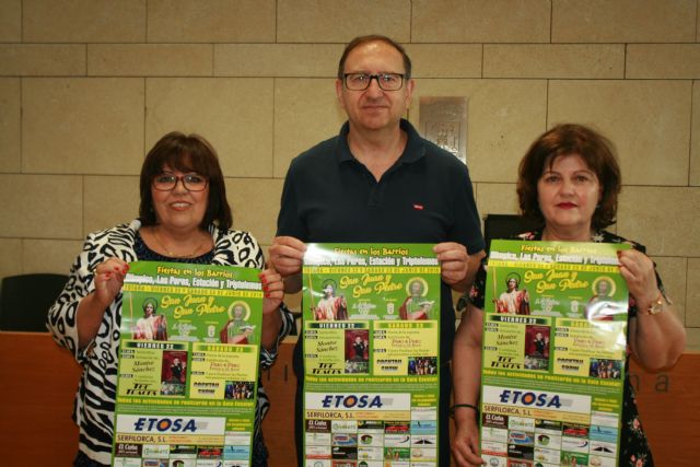 Los próximos viernes y sábado, 22 y 23 de junio, se celebran las fiestas del barrio Olímpico-Las Peras-La Estación-Triptolemos con un amplio programa de actividades