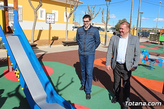 Finalizan las obras de rehabilitación y reforma integral del Jardín de Las Vertientes del Aljibe de Los López, en El Paretón