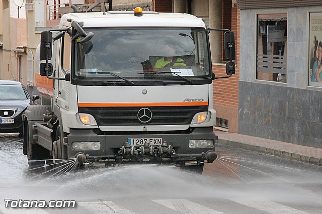 Plan de Choque de Limpieza en el Casco Urbano