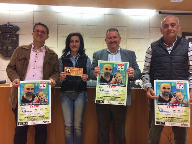 Totana se suma al reto 'Nosotros apoyamos a Pablo, ¿y tú?...'