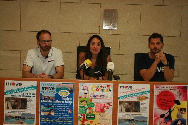 Se presenta el programa de actividades deportivas de verano del Centro Deportivo 'MOVE', en el que destaca el Campus de Verano ofreciéndose varios turnos diferentes durante el verano