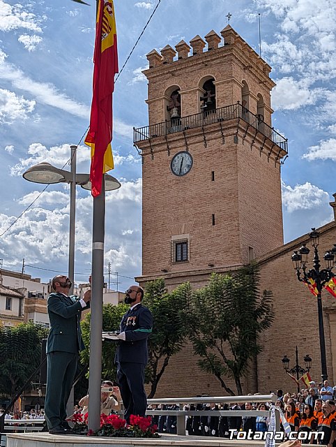 Totana volverá a celebrar el domingo 12 de octubre el acto institucional de homenaje a la Bandera de España