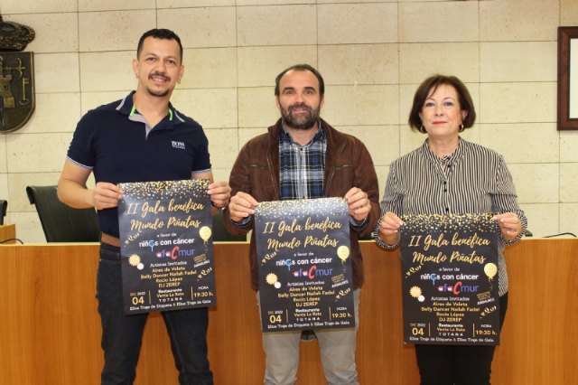 La II Gala Benéfica “Mundo Piñatas” a favor de AFACMUR se celebra el 4 de diciembre