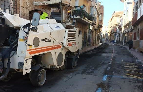 Pavimentan varias calles del casco urbano que se encontraban muy deterioradas