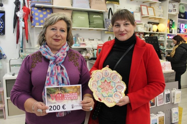 Ya se conocen los ganadores del VIII Concurso de Escaparates de Navidad Totana 2022