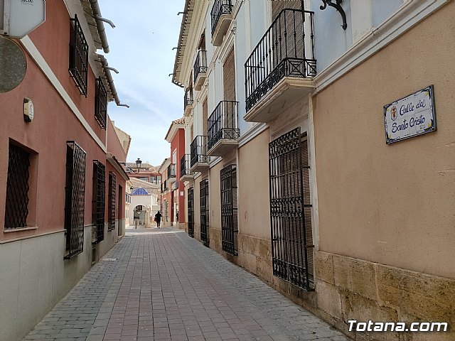 Rincones de Totana. La calle Santo Cristo