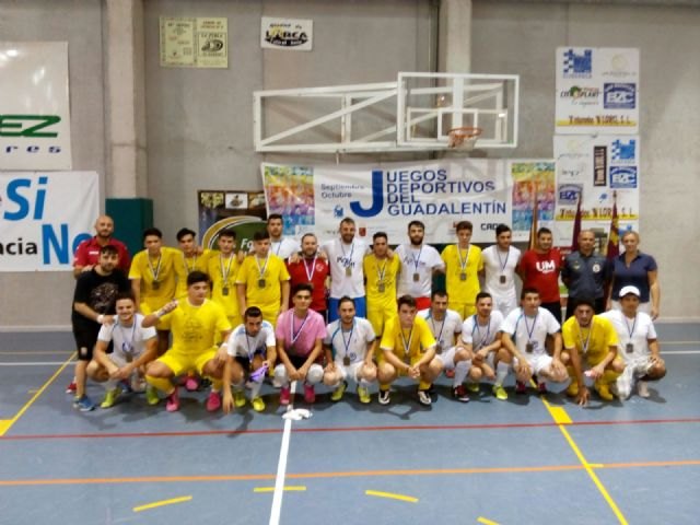 Tres torneos de Fútbol Sala coparon la tarde del miércoles de los Juegos del Guadalentín