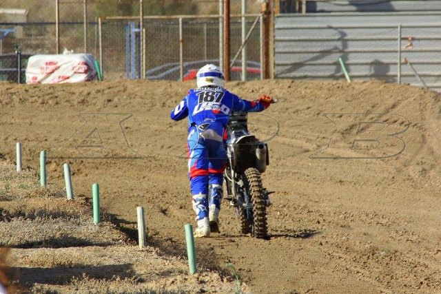 El piloto totanero Antonio Pallarés finalmente no irá al Motocross de las Autonomías