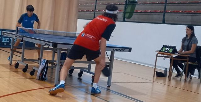 Buena mañana de tenis de mesa del domingo 22 en el Pabellón Manolo Ibáñez donde se disputaron 4 partidos