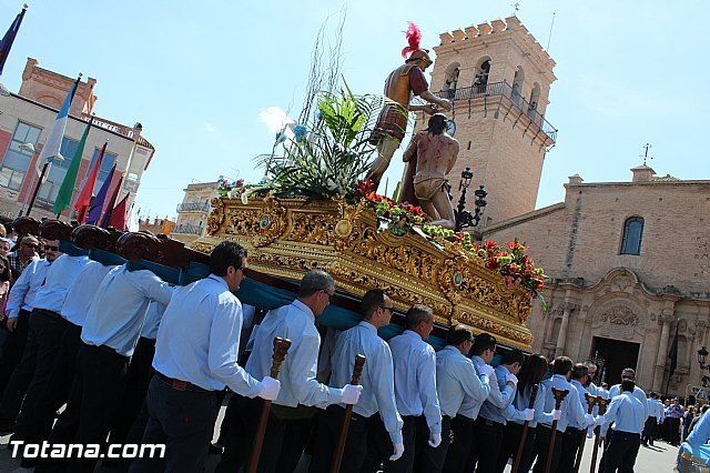 Foto de archivo del <a href=http://www.totana.com/reportajes/2015/04/traslado-de-pasos-jueves-santo-2015/>traslado del Jueves Santo 2015</a>