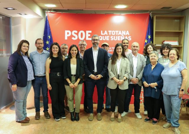Isa Molino es reelegida por la militancia de Totana como Secretaria General del PSOE