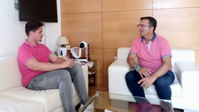 D´Genes traslada al alcalde de Totana los principales proyectos de la asociación para el curso 2022/2023