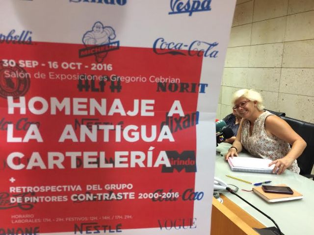 'CON-TRASTE' organiza una exposición de homenaje a la antigua cartelería