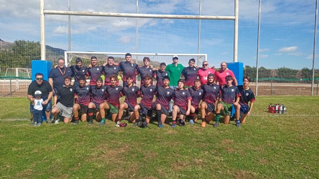El club de rugby de Totana vencedor en su primer partido en casa