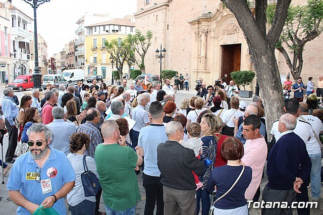 Concentración Plataforma AVE Totana Fuerza Ciudadana (23/05/2018)