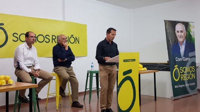 Somos Región visitó Totana para presentar el mejor proyecto Autonómico de la Región de Murcia
