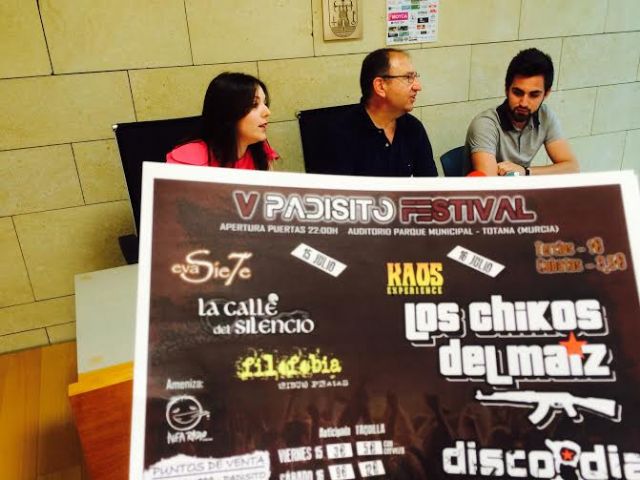 El 'V Padisito Festival' se celebra los días 15 y 16 de julio en el auditorio del parque municipal a beneficio de esta asociación