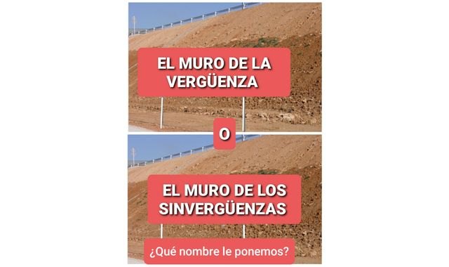 La Asociación de Vecinos de los Sifones reivindica la eliminación total del terraplén