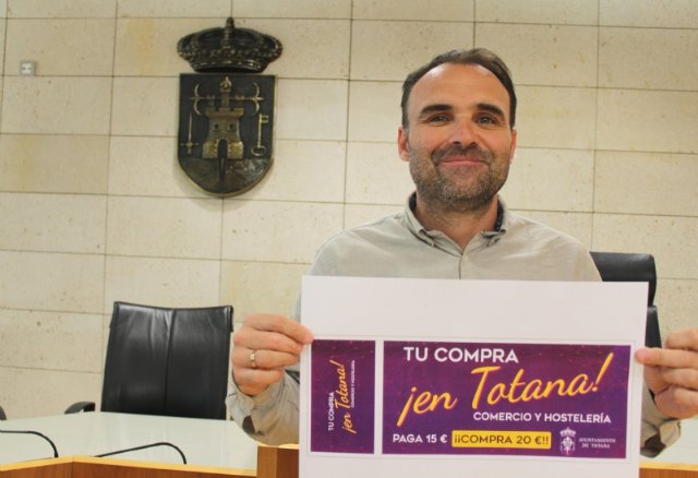 Desde hoy y hasta el 3 de junio se pueden adherir los comercios de Totana que deseen participar en una nueva campaña del programa “Bono-Cheque” para impulsar este sector local